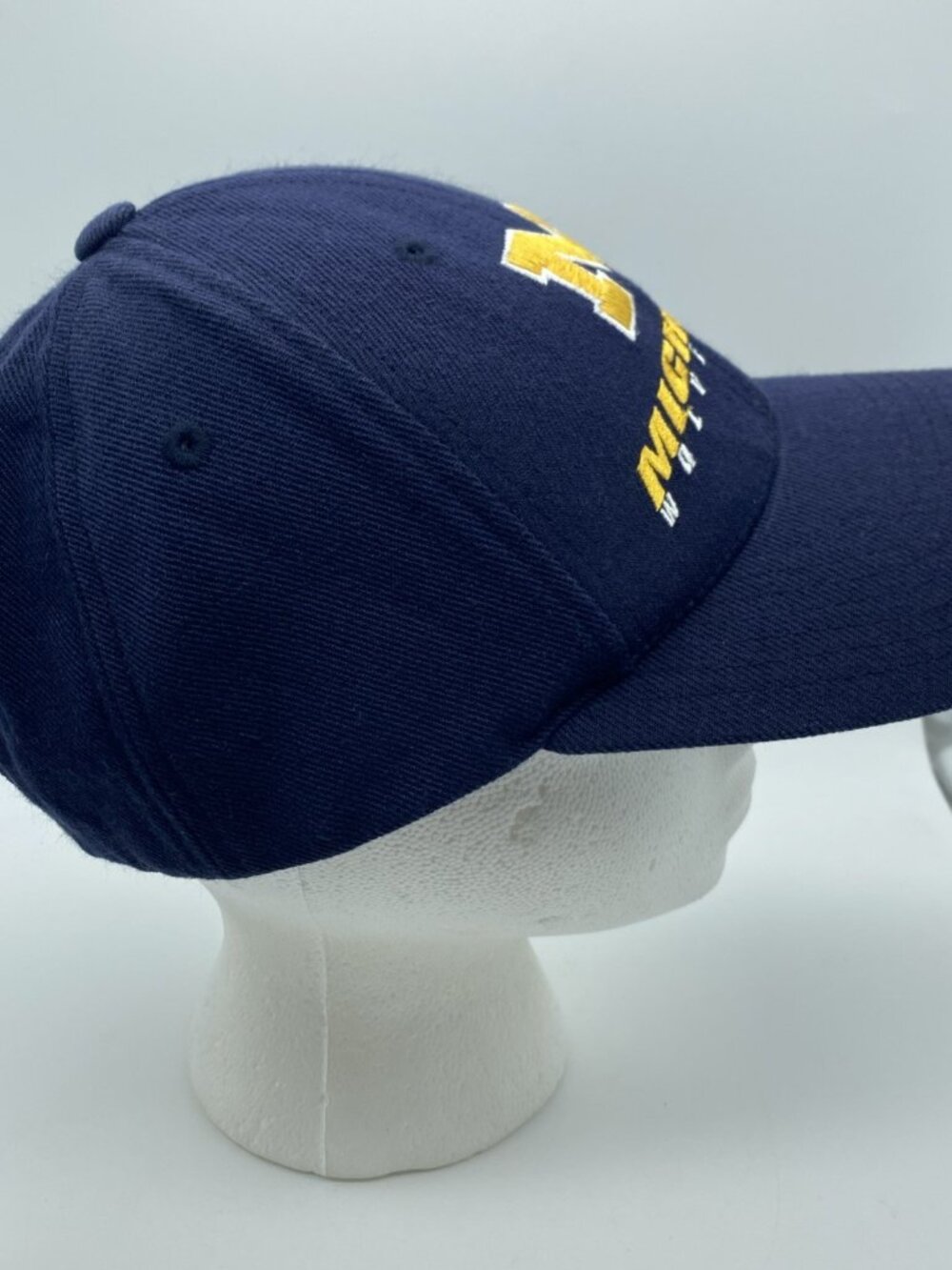 Michigan Wolverines Blue Cap Hat Snap-back Youth Kids NCAA - Picture 4 of 10